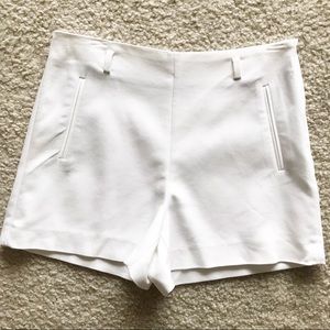 Zara Sz Small White Shorts